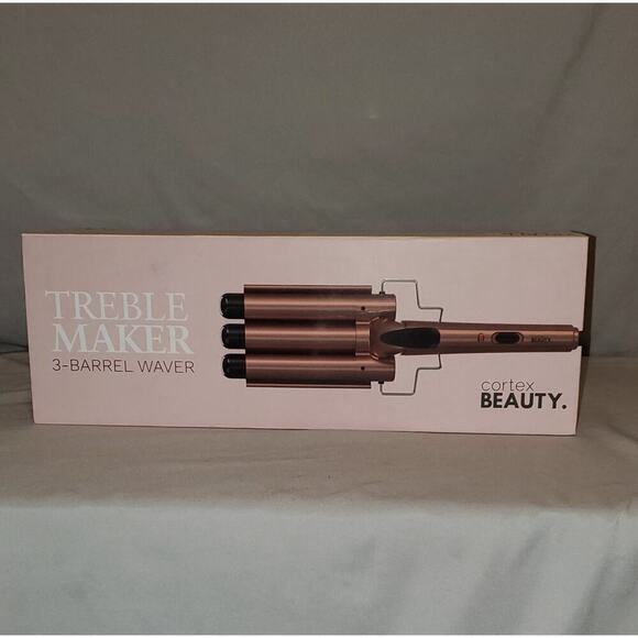 Cortex Beauty 3 Barrel Waver Treble Maker 1" Barrels NIB - Picture 1 of 7